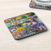 Claude Monet: Iris Garden von Giverny Untersetzer (Linke Seite)