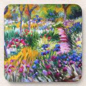 Claude Monet: Iris Garden von Giverny Untersetzer (Vorderseite)