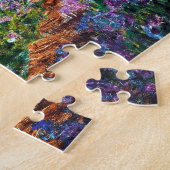 Claude Monet: Iris in Monets Garten Puzzle (Seite)