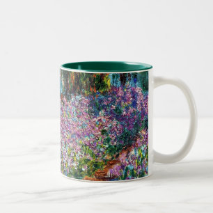 Claude Monet: Iris in Monets Garten Zweifarbige Tasse