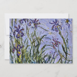 Claude Monet - Iris Mauves