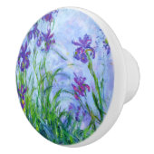 Claude Monet "Iris mauves" Keramikknauf (Rechts)