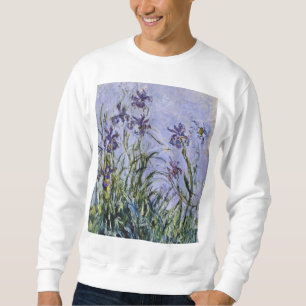 Claude Monet - Iris Mauves Sweatshirt