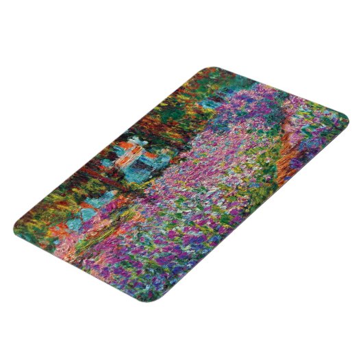 Claude Monet - Iris Monets in der Garten-schönen Magnet (Linke Seite)