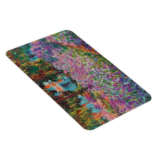 Claude Monet - Iris Monets in der Garten-schönen Magnet (Rechte Seite)