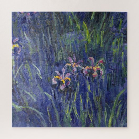 Claude Monet - Iris Puzzle (Vertikal)