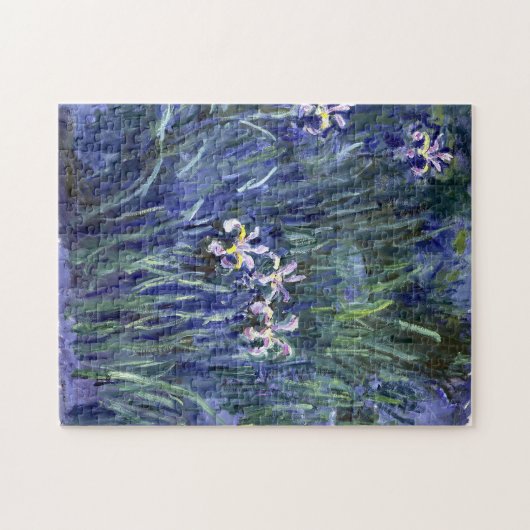 Claude Monet: Iris Puzzle (Horizontal)