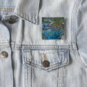 Claude Monet: Iris und Wasser-Lilien Button (Beispiel)