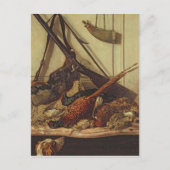 Claude Monet | Jagdtrophäen, 1862 Postkarte (Vorderseite)