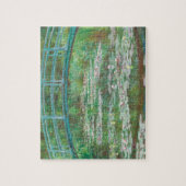 Claude Monet Japanese Footbridge. Impressionismus Puzzle (Vertikal)