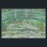 Claude Monet Japanese Footbridge. Impressionismus Seidenpapier<br><div class="desc">Claude Monet "Japanese Footbridge" Gewebepapier.</div>