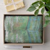 Claude Monet Japanese Footbridge. Impressionismus Seidenpapier (Geschenk)