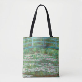 Claude Monet Japanese Footbridge. Impressionismus Tasche