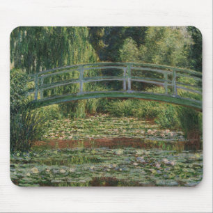 Claude Monet Japanese Footbridge & Water Lily Pool Mousepad
