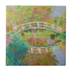Claude Monet - Japanische Brücke, Giverny Fliese