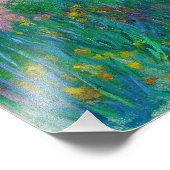 Claude Monet - Japanische Brücke, Giverny Fotodruck (Ecke)