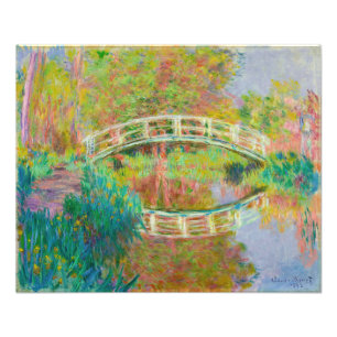 Claude Monet - Japanische Brücke, Giverny Fotodruck