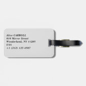 Claude Monet - Japanische Brücke, Giverny Gepäckanhänger (Rückseite horizontal)