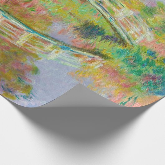 Claude Monet - Japanische Brücke, Giverny Geschenkpapier (Ecke)