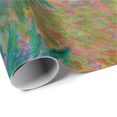 Claude Monet - Japanische Brücke, Giverny Geschenkpapier (Rolleneckpunkt)