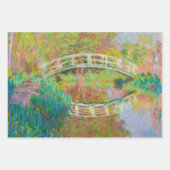 Claude Monet - Japanische Brücke, Giverny Geschenkpapier Set (Vorderseite)