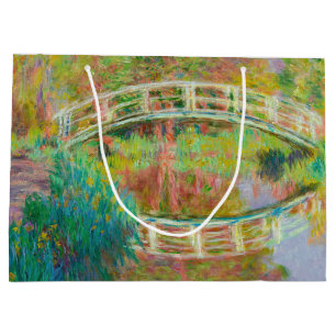 Claude Monet - Japanische Brücke, Giverny Große Geschenktüte