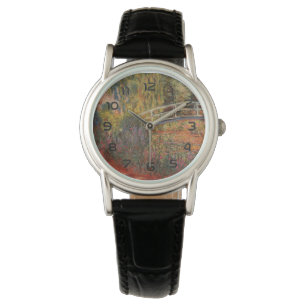 Claude Monet Japanische Brücke Giverny Kunst Armbanduhr