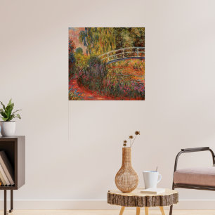 Claude Monet Japanische Brücke Giverny Kunst Poster