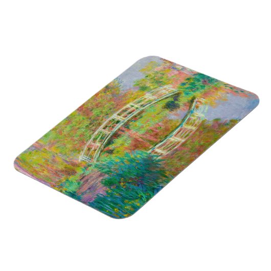 Claude Monet - Japanische Brücke, Giverny Magnet (Linke Seite)