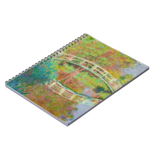 Claude Monet - Japanische Brücke, Giverny Notizblock (Linke Seite)