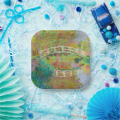 Claude Monet - Japanische Brücke, Giverny Pappteller (Party)