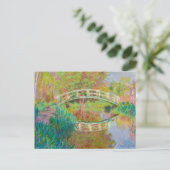 Claude Monet - Japanische Brücke, Giverny Postkarte (Stehend Vorderseite)