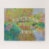 Claude Monet - Japanische Brücke, Giverny Puzzle (Horizontal)