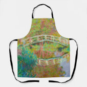 Claude Monet - Japanische Brücke, Giverny Schürze (Vorderseite)