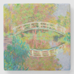 Claude Monet - Japanische Brücke, Giverny Steinuntersetzer