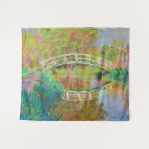 Claude Monet - Japanische Brücke, Giverny Wandteppich