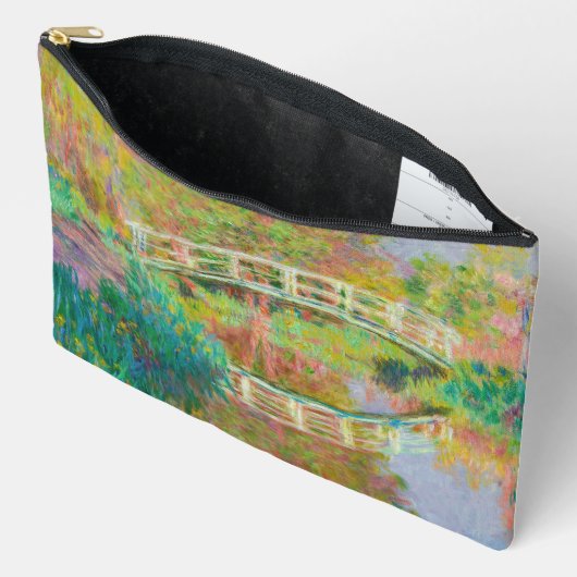 Claude Monet - Japanische Brücke, Giverny Zubehörtasche (Offen)