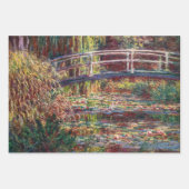 Claude Monet - Japanische Brücke in Giverny Geschenkpapier Set (Vorderseite 2)