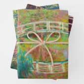 Claude Monet - Japanische Brücke in Giverny Geschenkpapier Set (Beispiel)