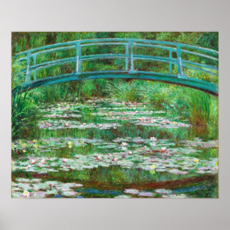 Claude Monet: Japanische Brücke Poster
