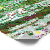 Claude Monet: Japanische Brücke Poster (Ecke)