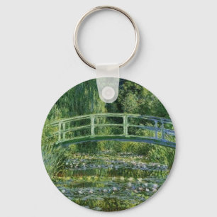 Claude Monet - Japanische Brücke Schlüsselanhänger