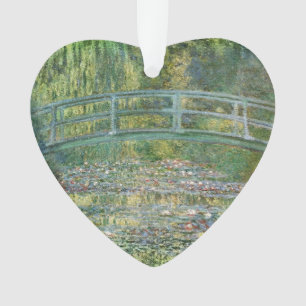 Claude Monet Japanische Brücke Seerosen Kunst Ornament
