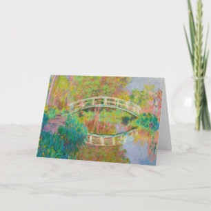 Claude Monet - Japanische Fußgängerbrücke, Giverny Karte