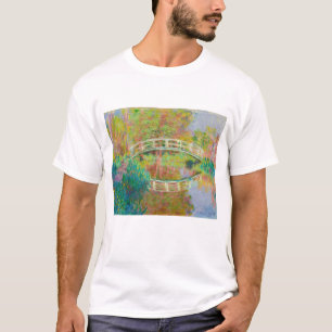 Claude Monet - Japanische Fußgängerbrücke, Giverny T-Shirt