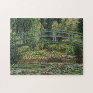 Claude Monet Japanische Fußgängerbrücke & Seerosen Puzzle