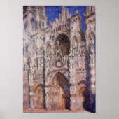Claude Monet - Kathedrale Rouen 01 Poster (Vorne)