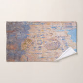 Claude Monet - Kathedrale Rouen bei Sonnenuntergan Badhandtuch Set (Handtuch)