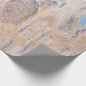 Claude Monet - Kathedrale Rouen bei Sonnenuntergan Geschenkpapier (Ecke)