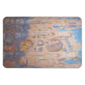 Claude Monet - Kathedrale Rouen bei Sonnenuntergan Magnet (Horizontal)